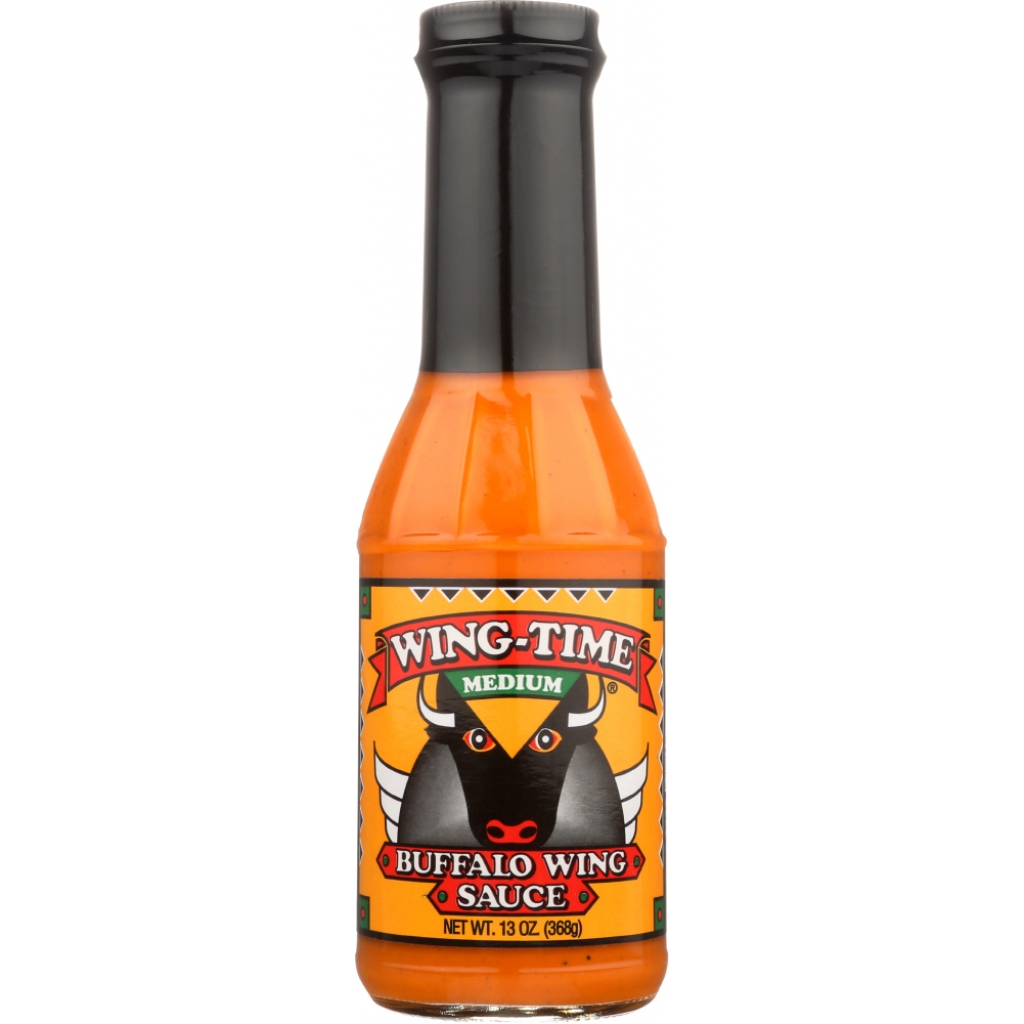 Medium Buffalo Wing Sauce, 13 oz - Perfectly Spicy