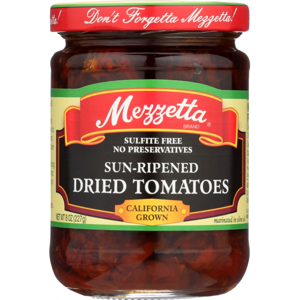 Sun-Ripened Dried Tomatoes in Olive Oil, 8 oz