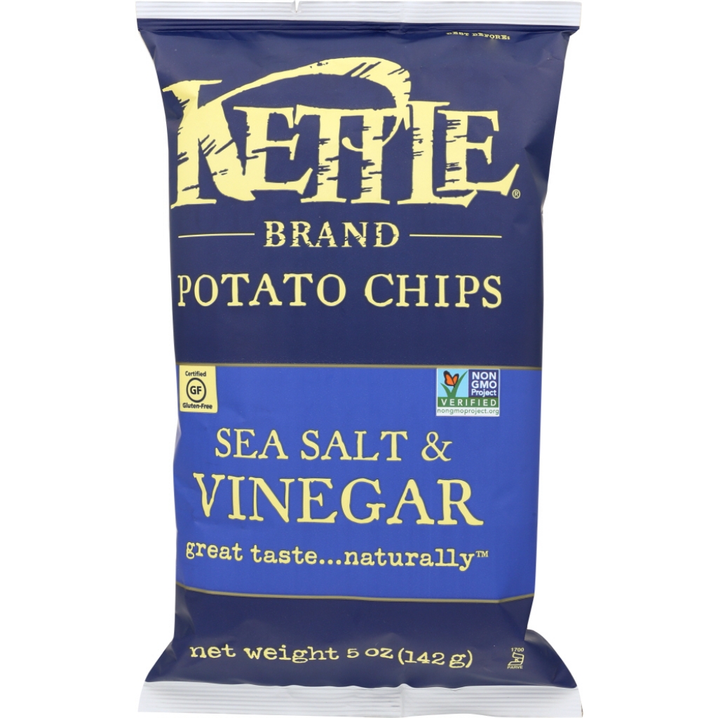 Sea Salt & Vinegar Potato Chips - Bold Flavor, 5 oz