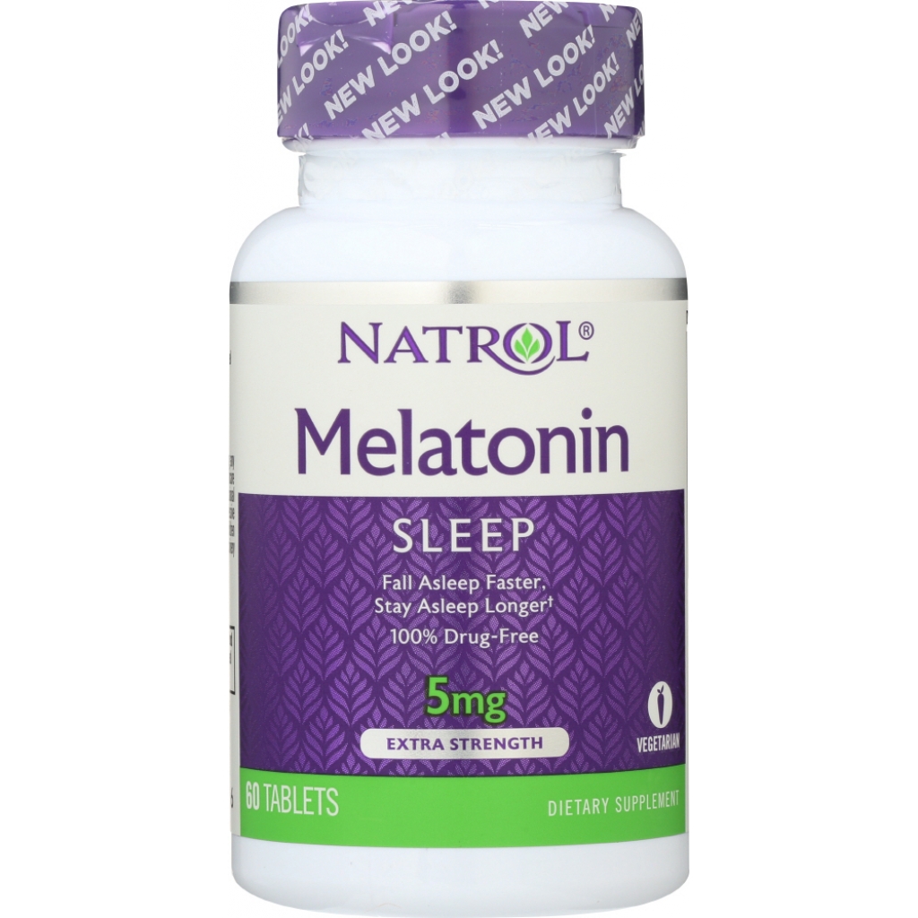 Sleep Support Melatonin Tablets, 5 mg, 60 ct