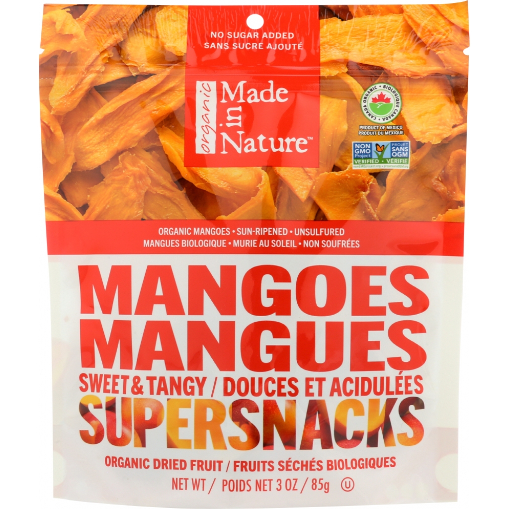 Organic Dried Mango Snacks