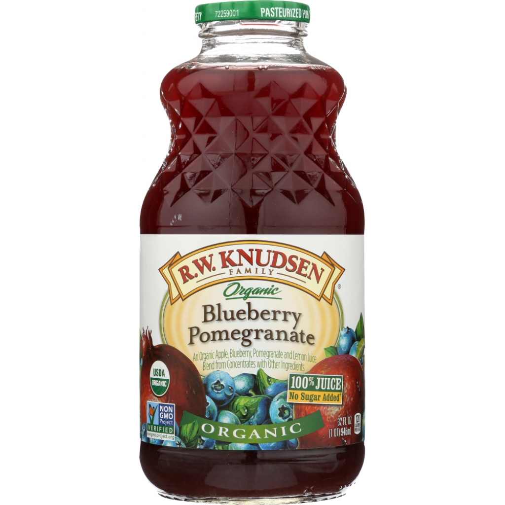 Organic Blueberry Pomegranate Juice, 32 oz