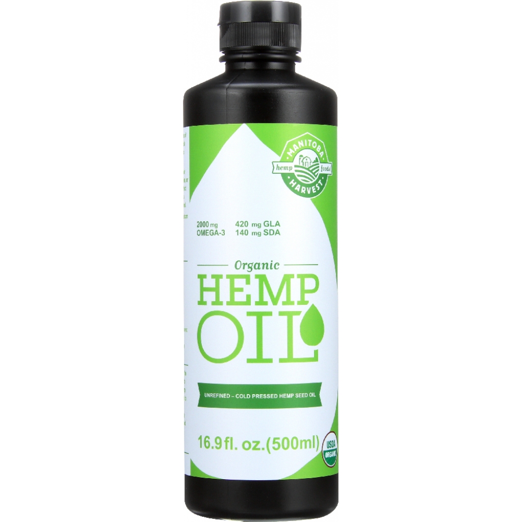 Organic Hemp Seed Oil - 16.9 fl oz