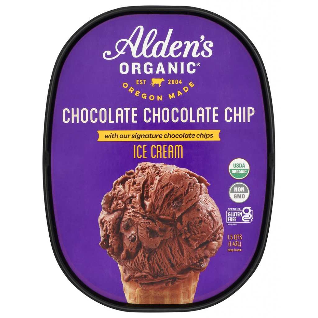 Organic Chocolate Chocolate Chip Ice Cream - 48 oz