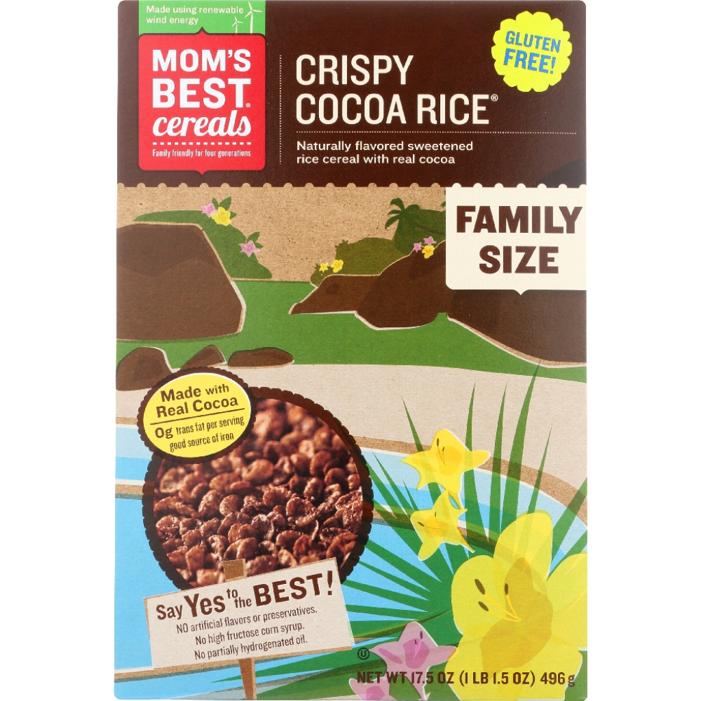 Nutritious Crispy Cocoa Rice Cereal - Healthy Breakfast Option