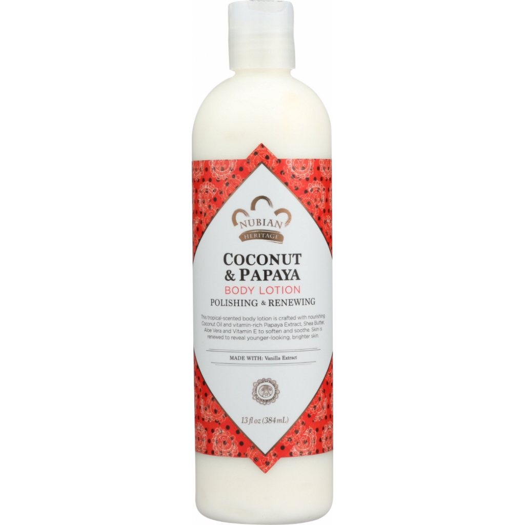 13 oz Coconut & Papaya Body Lotion - Tropical Bliss