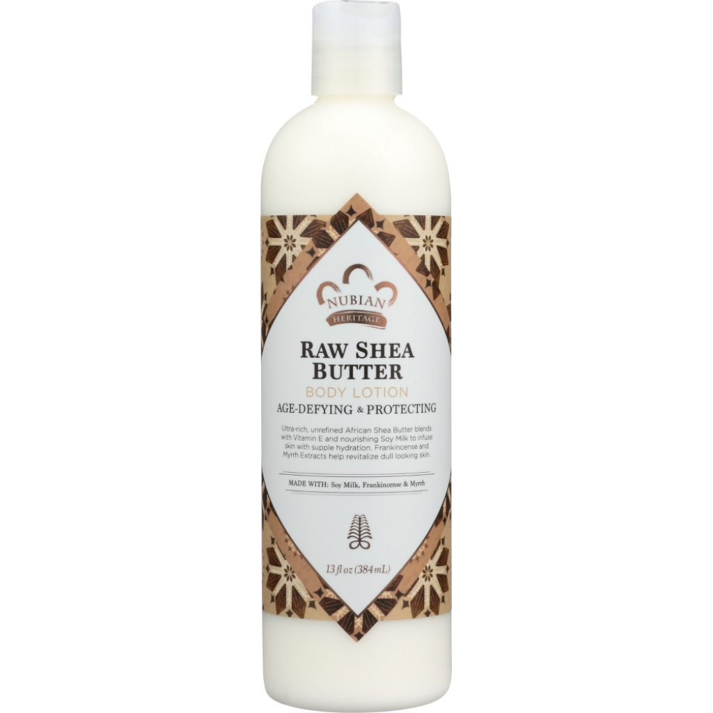 Luxurious Raw Shea Butter Body Lotion, 13 fl oz