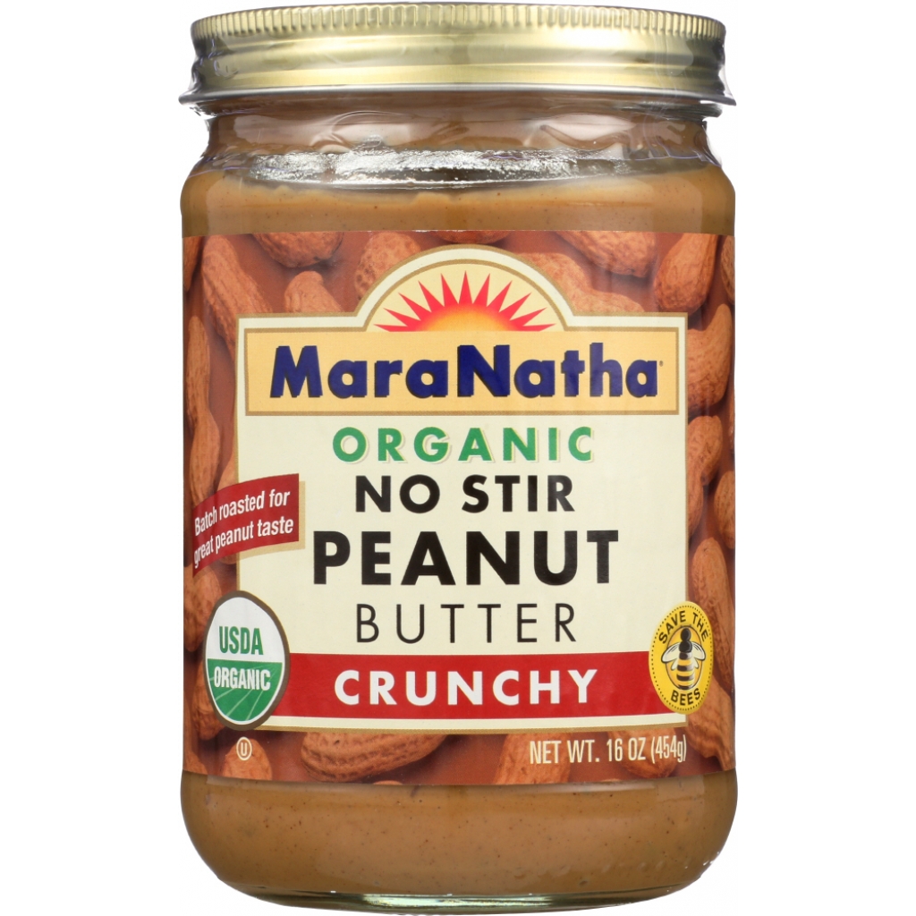 Organic Crunchy Peanut Butter - 16 OZ