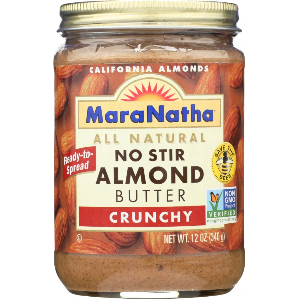 No-Stir Crunchy Almond Butter, 12 oz