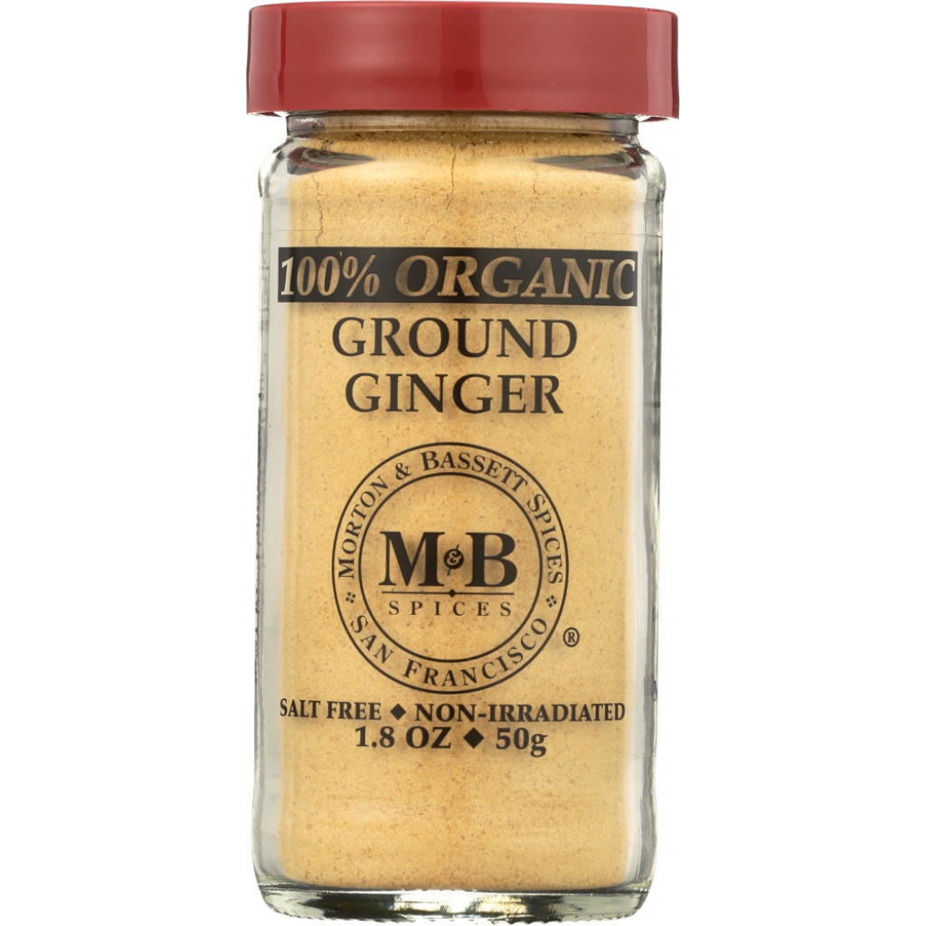 Organic Ground Ginger, 1.8 oz