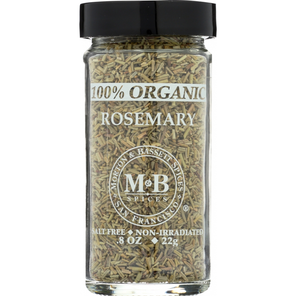 Organic Rosemary - Flavorful Culinary Herb, 0.8 oz