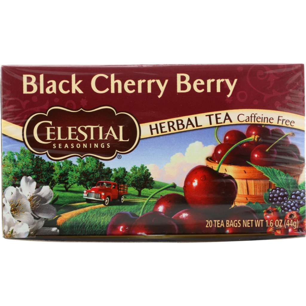 Black Cherry Berry Herbal Tea - Caffeine-Free, 20 Bags