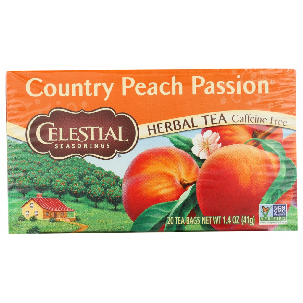 Country Peach Passion Herbal Tea - 20 Bags