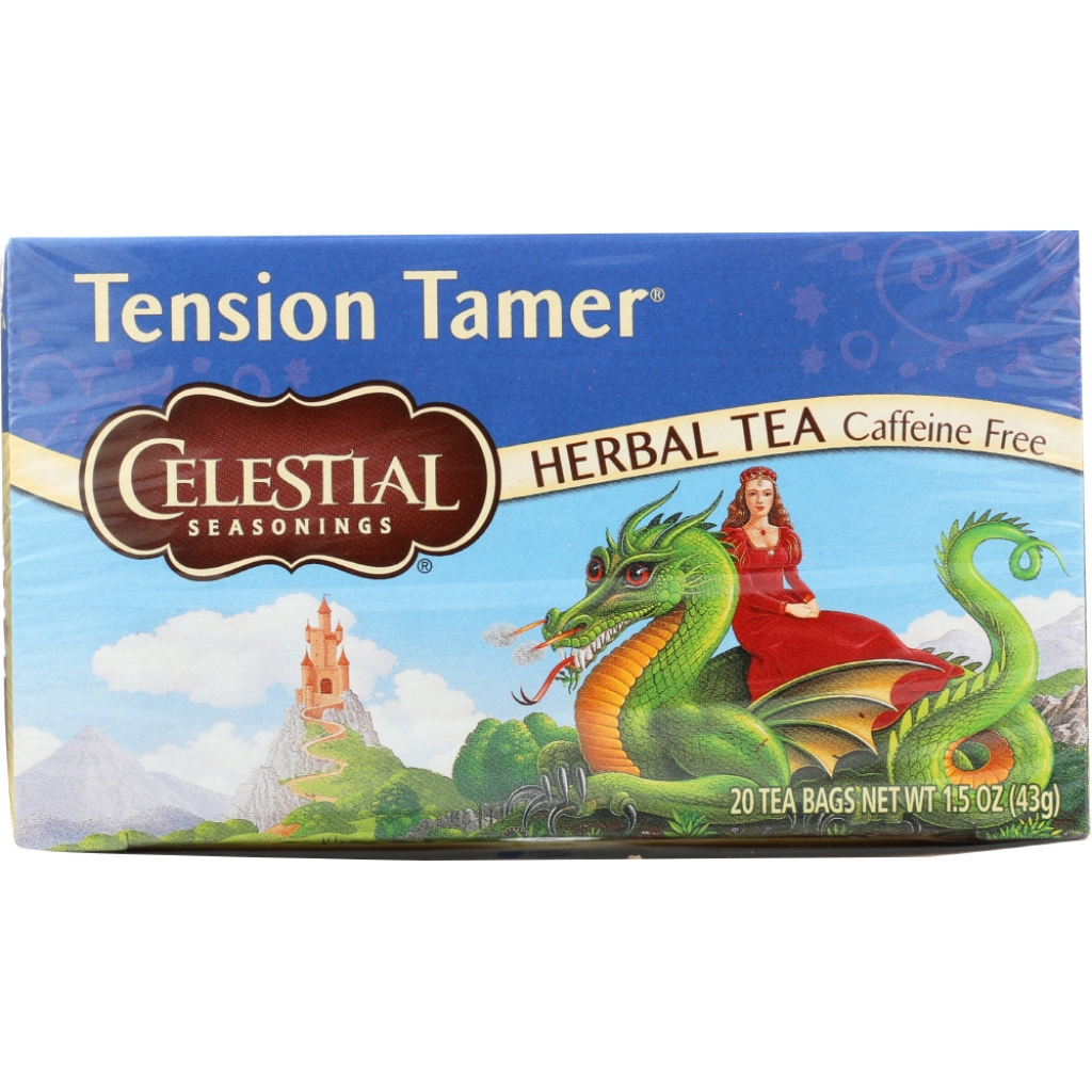 Tension Tamer Herbal Tea - Caffeine-Free - 20 Bags