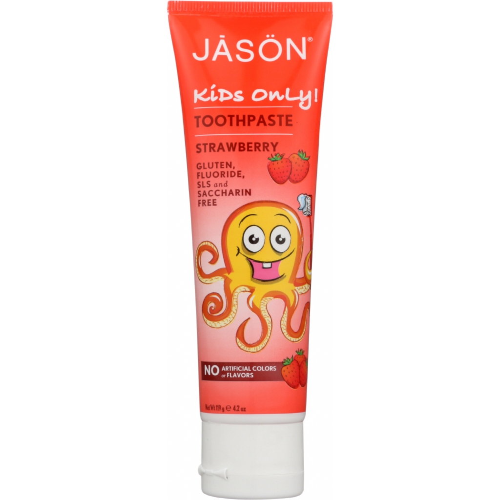 Kids Only! Strawberry Natural Toothpaste, 4.2 oz