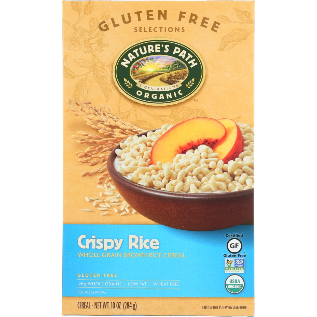 Organic Crispy Rice Cereal - 10 oz