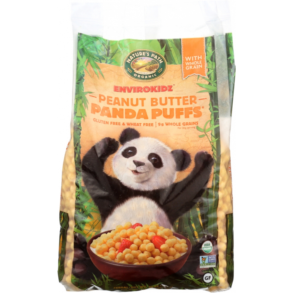 Panda Puffs Peanut Butter Cereal, 25 oz