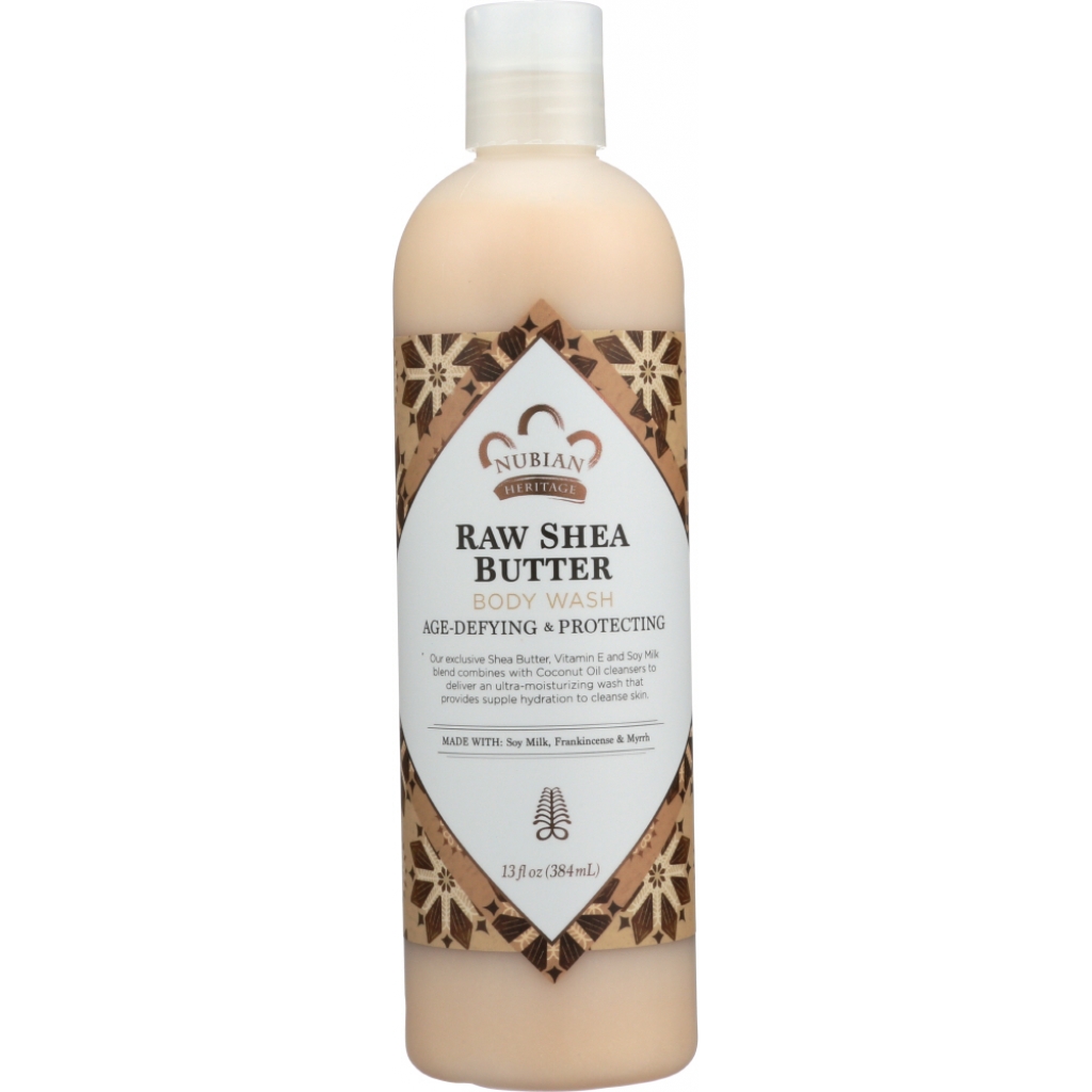 Moisturizing Raw Shea Butter Body Wash - 13 oz