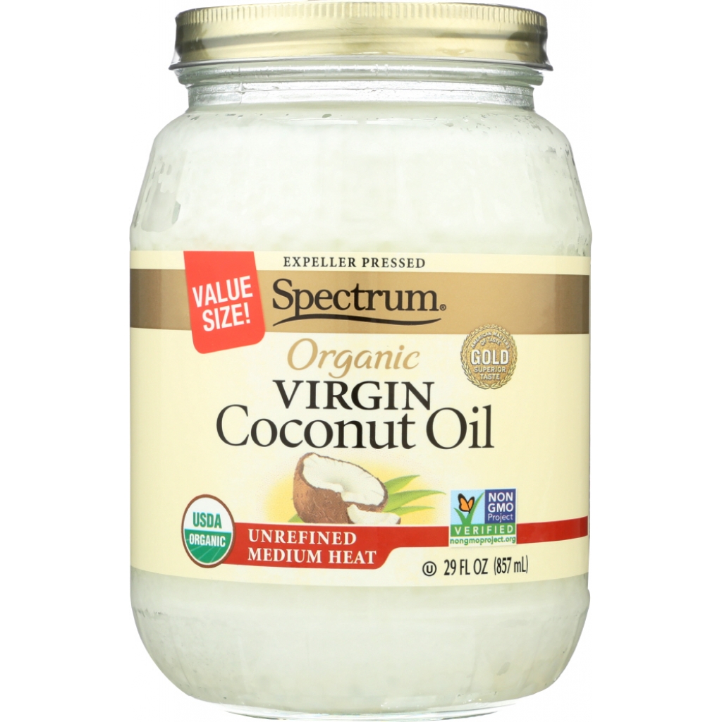 Organic Unrefined Virgin Coconut Oil, 29 oz