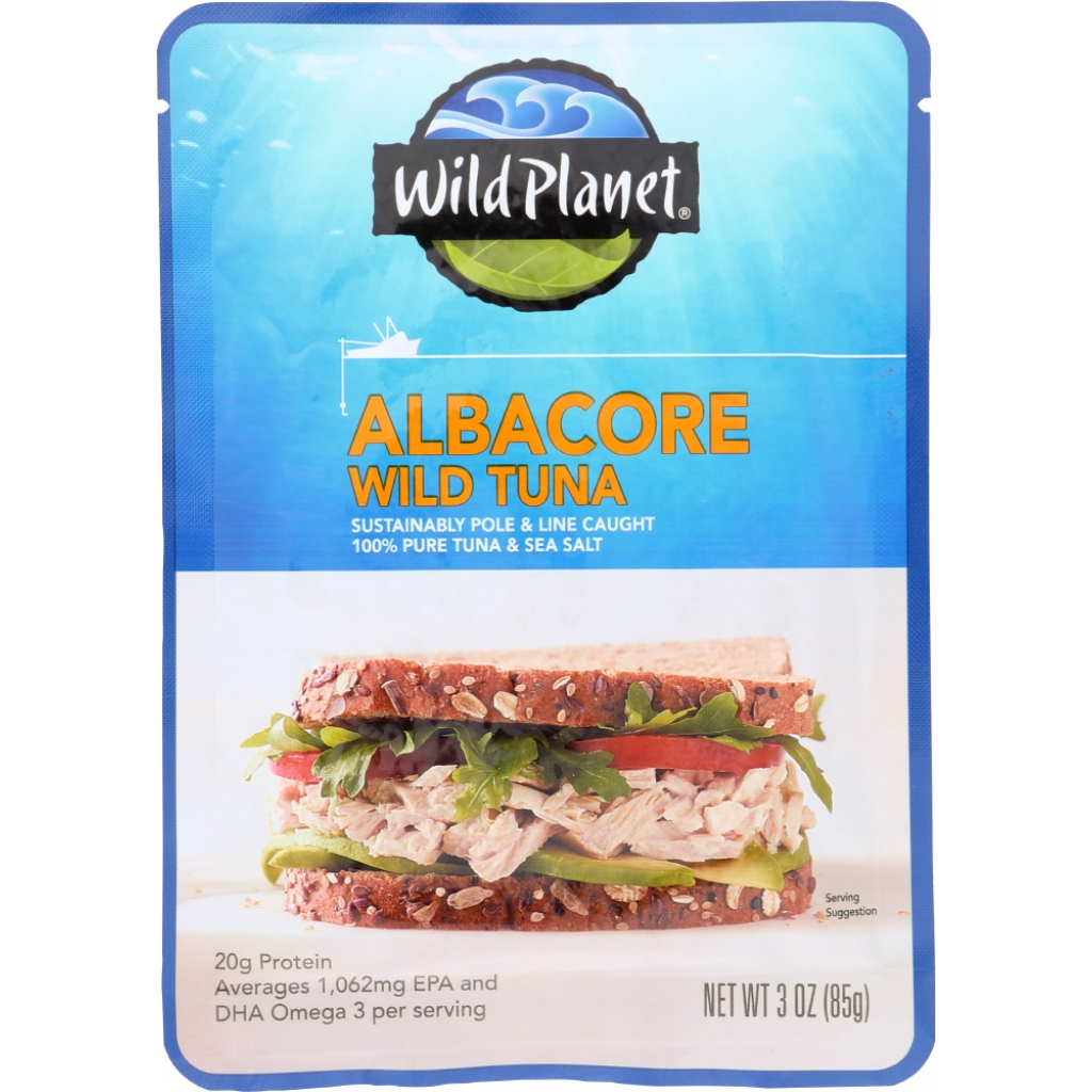 Convenient Wild Albacore Tuna Pouch - 3 oz