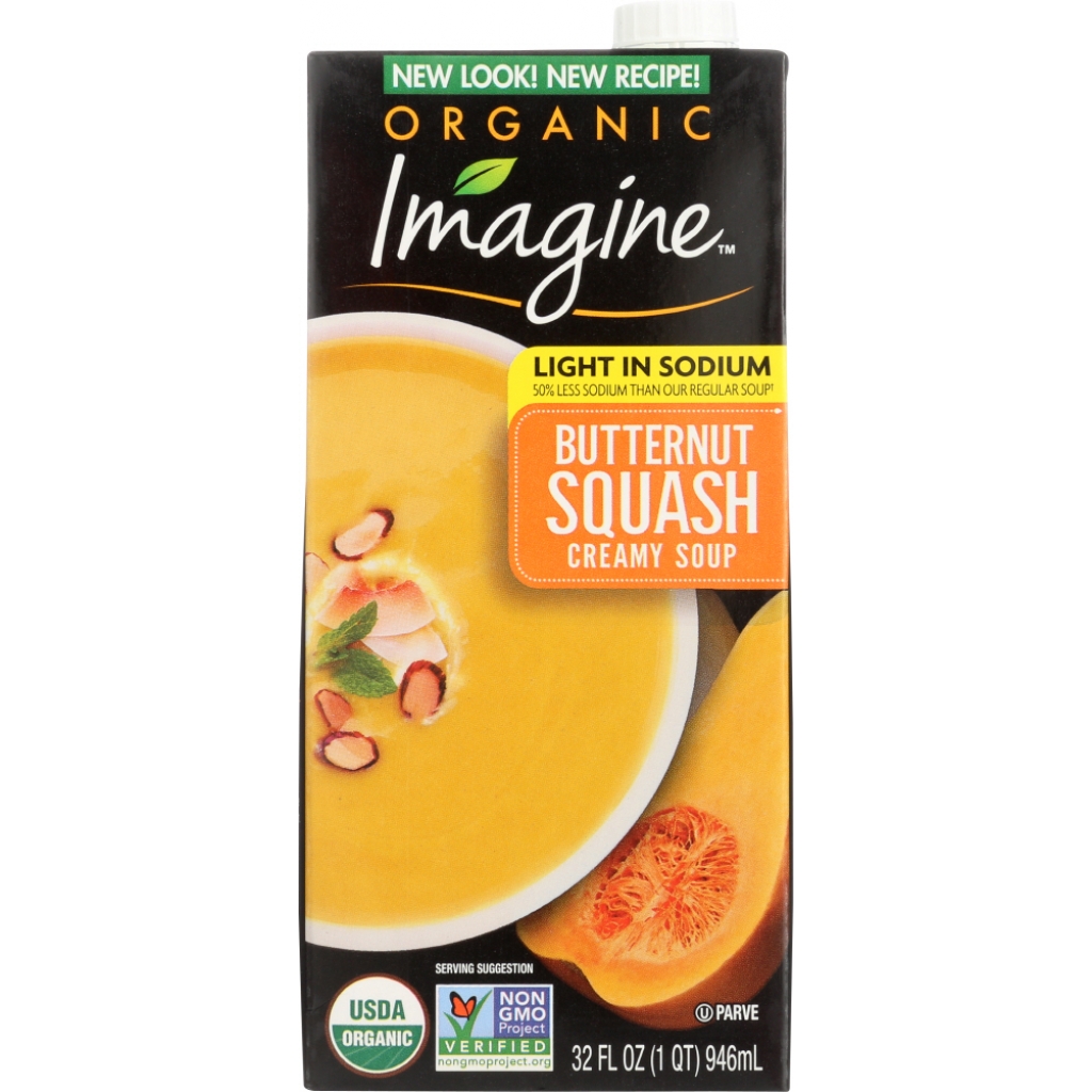 Organic Creamy Butternut Squash Soup - Light in Sodium