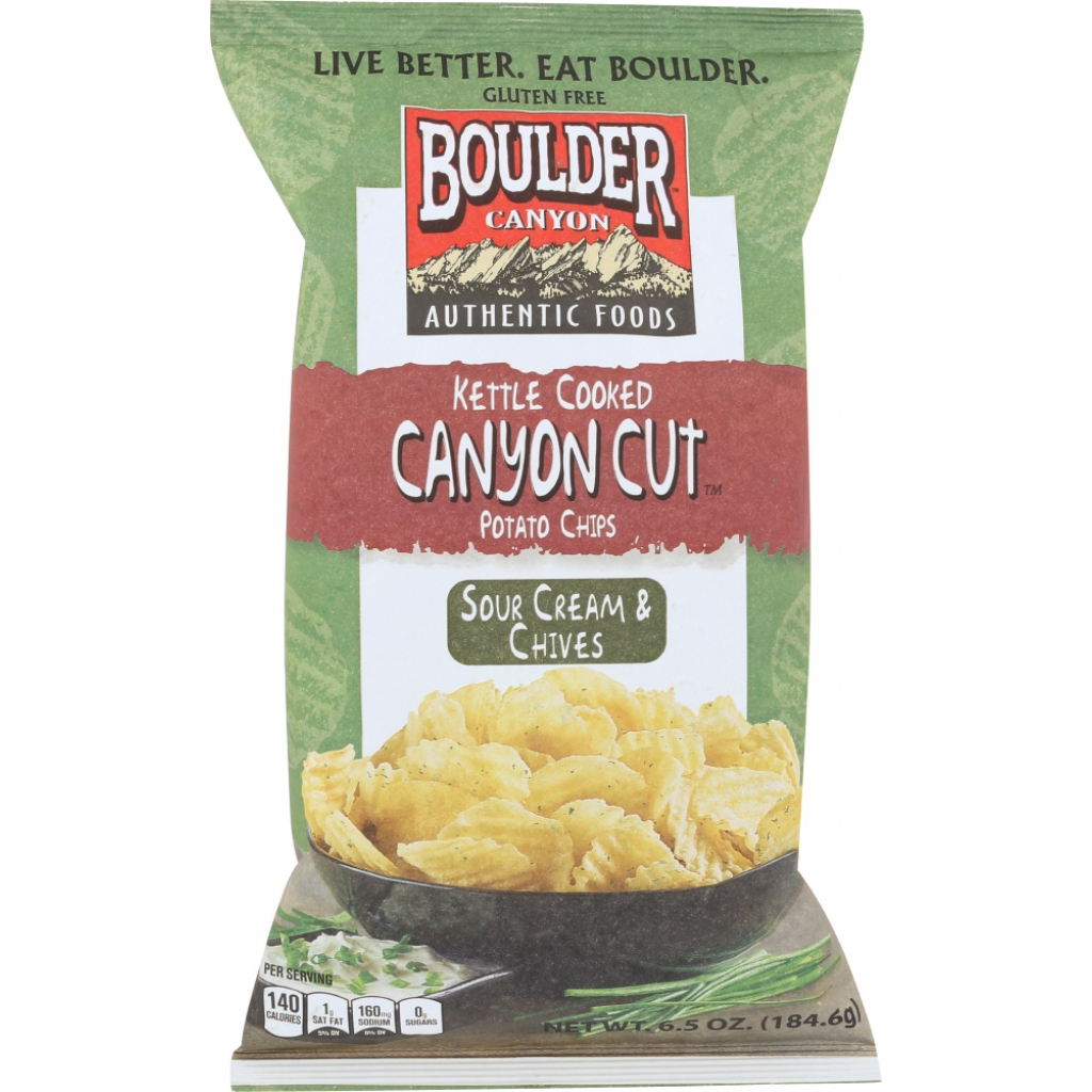 Sour Cream and Chives Potato Chips, 6.5 oz