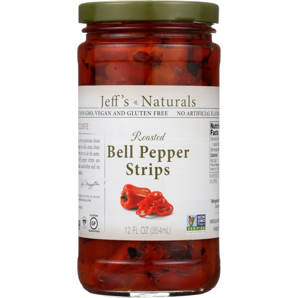 Roasted Bell Pepper Strips - 12 oz