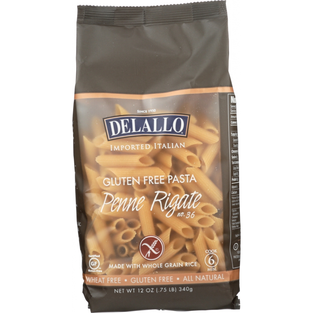 Gluten-Free Whole Grain Rice Penne Rigate