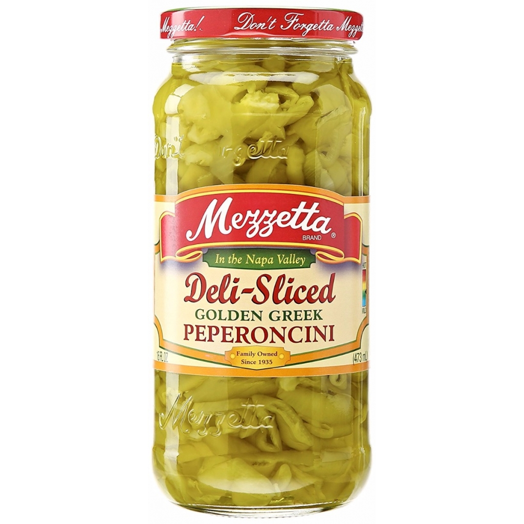 Deli-Sliced Golden Greek Peperoncini - 16 oz