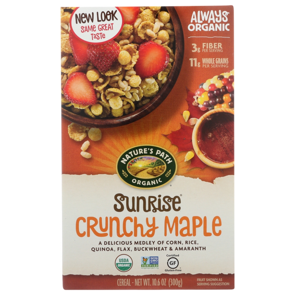 Organic Gluten-Free Crunchy Maple Sunrise Cereal - 10.6 oz