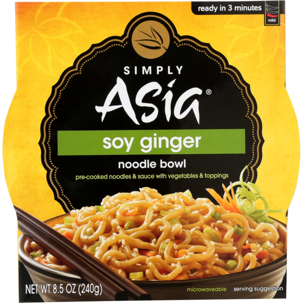 Soy Ginger Noodle Bowl - 8.5 Oz