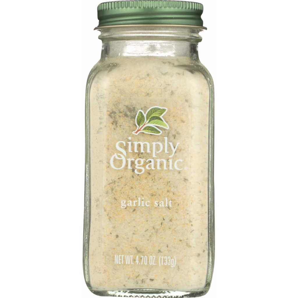 Convenient Organic Garlic Salt - 4.7 oz