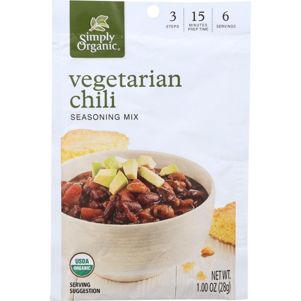 Organic Vegetarian Chili Seasoning Mix - 1 Oz