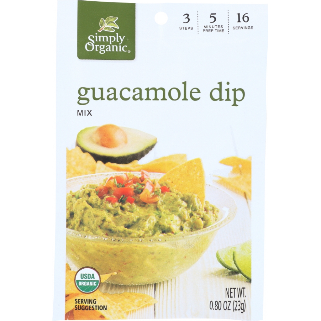 Organic Guacamole Dip Mix - 0.8 Oz