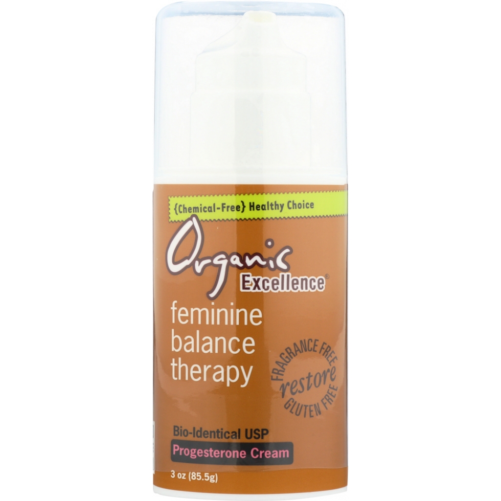 Feminine Balance Therapy Progesterone Cream - 3 oz