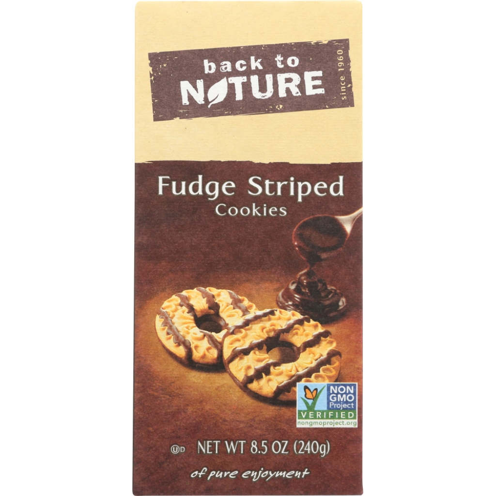 Fudge Striped Shortbread Cookies, 8.5 oz