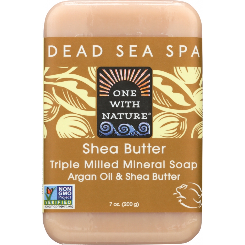 Shea Butter Triple Milled Mineral Soap Bar - 7 oz