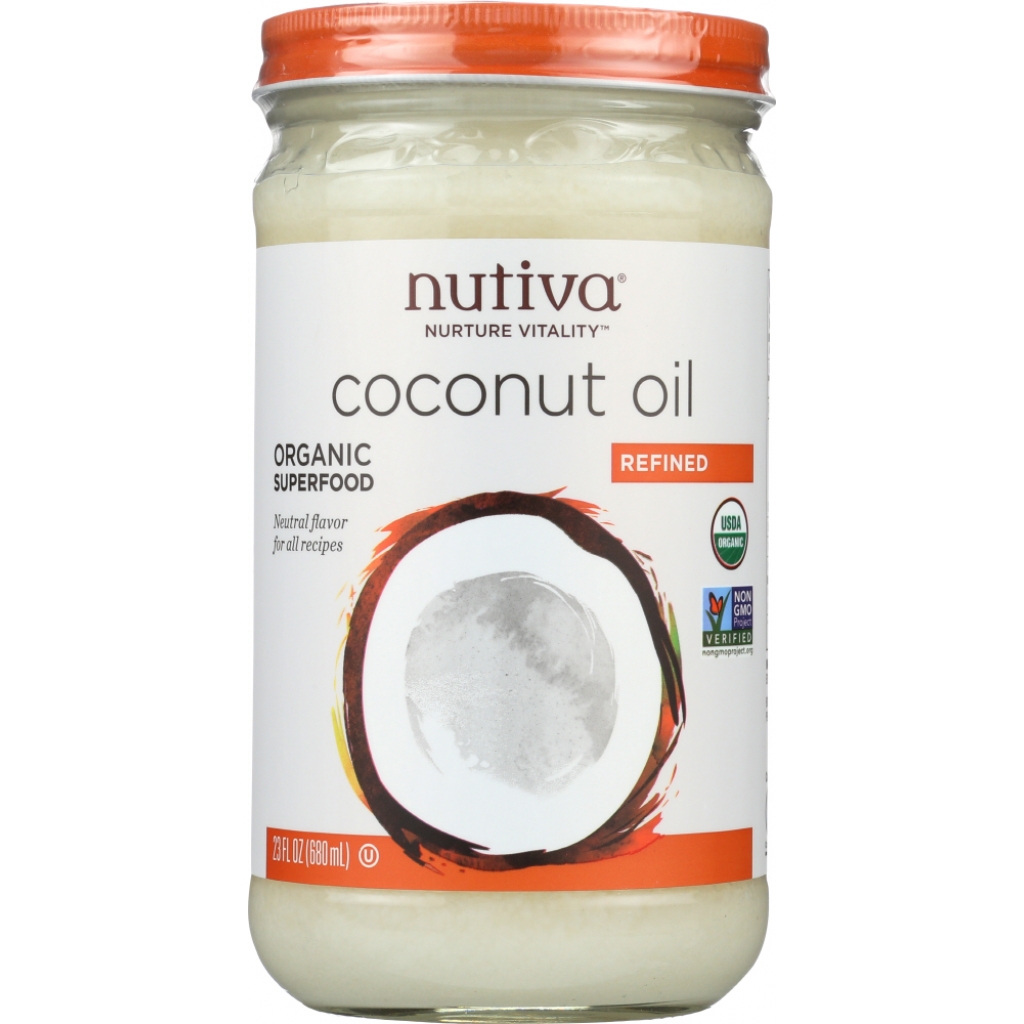 Refined Organic Coconut Oil - 23 oz