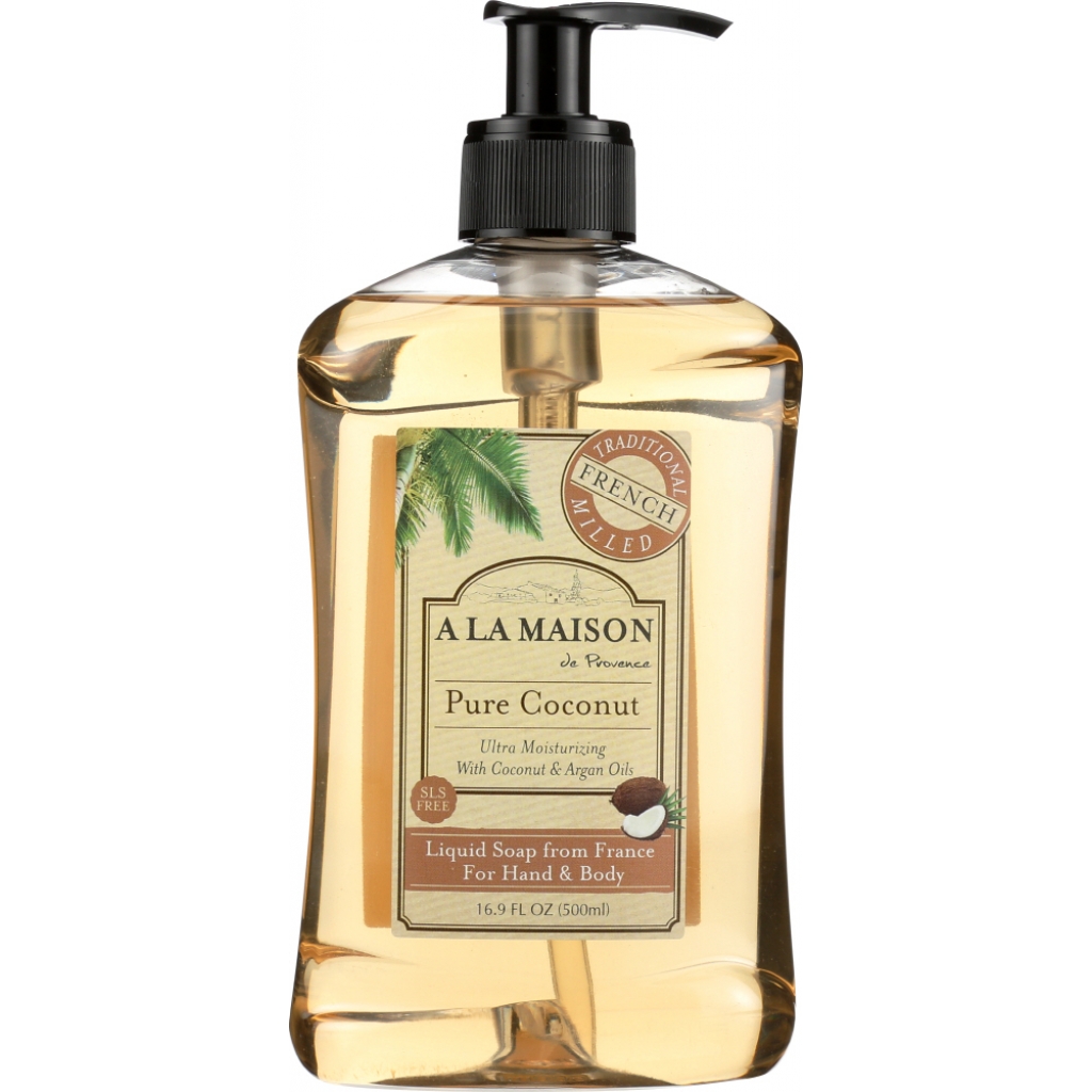 Pure Coconut Hand & Body Liquid Soap, 16.9 oz