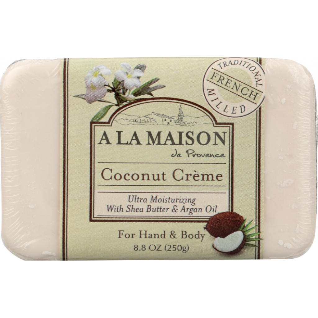 Coconut Cream Hand & Body Bar Soap - 8.8 oz