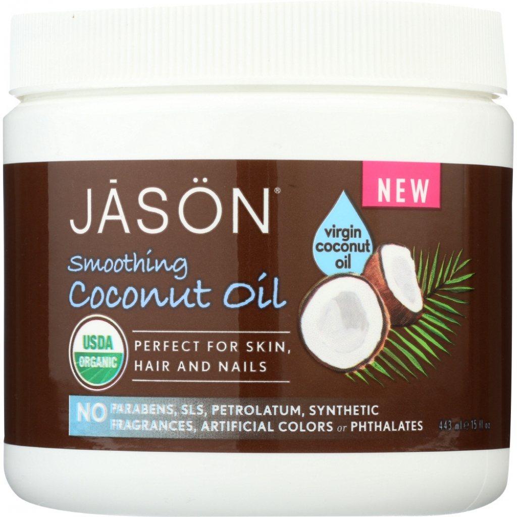 Organic Coconut Oil - Smoothing and Nourishing, 15 oz