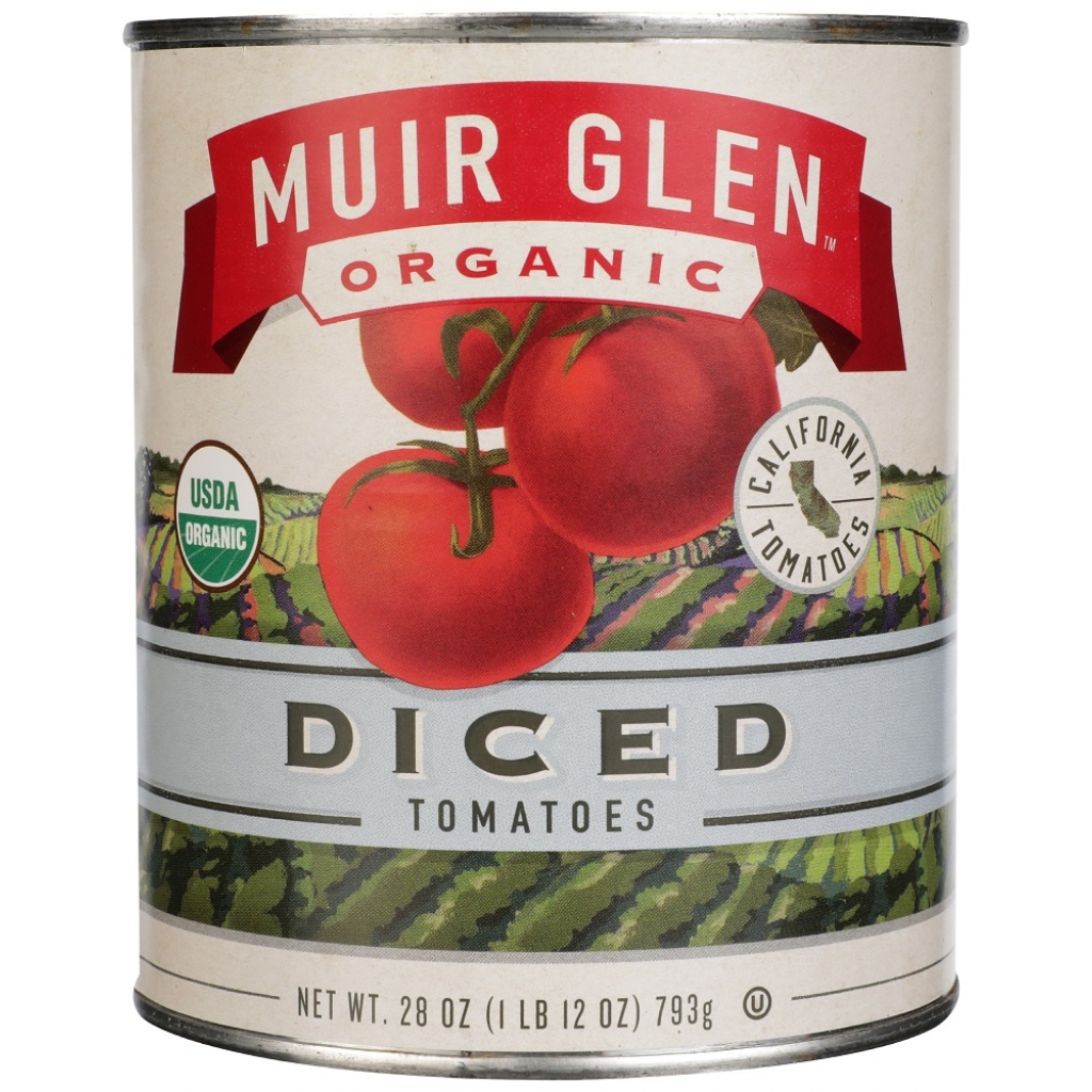 Organic Diced Tomatoes in Sea Salt - 28 oz