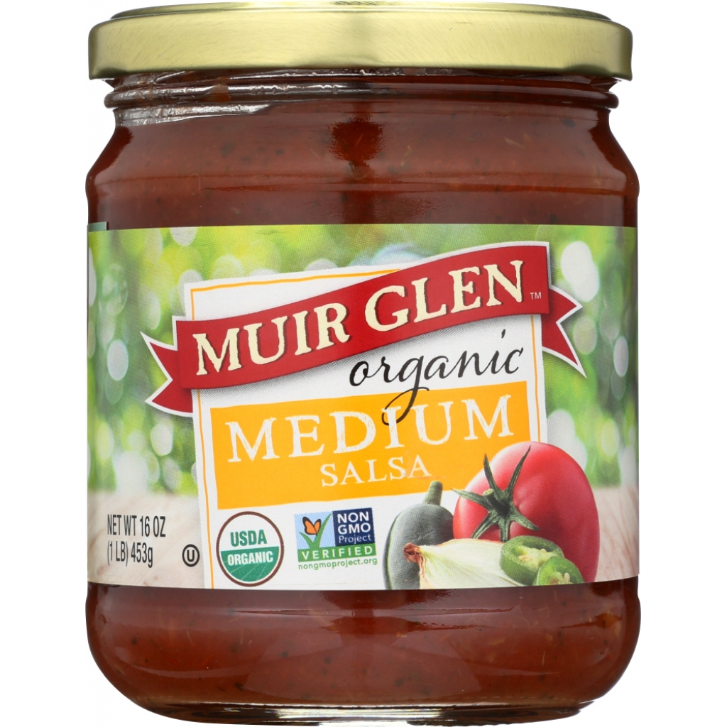 Organic Medium Salsa - 16 oz