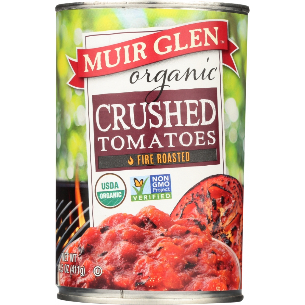 Organic Fire Roasted Crushed Tomatoes, 14.5 oz