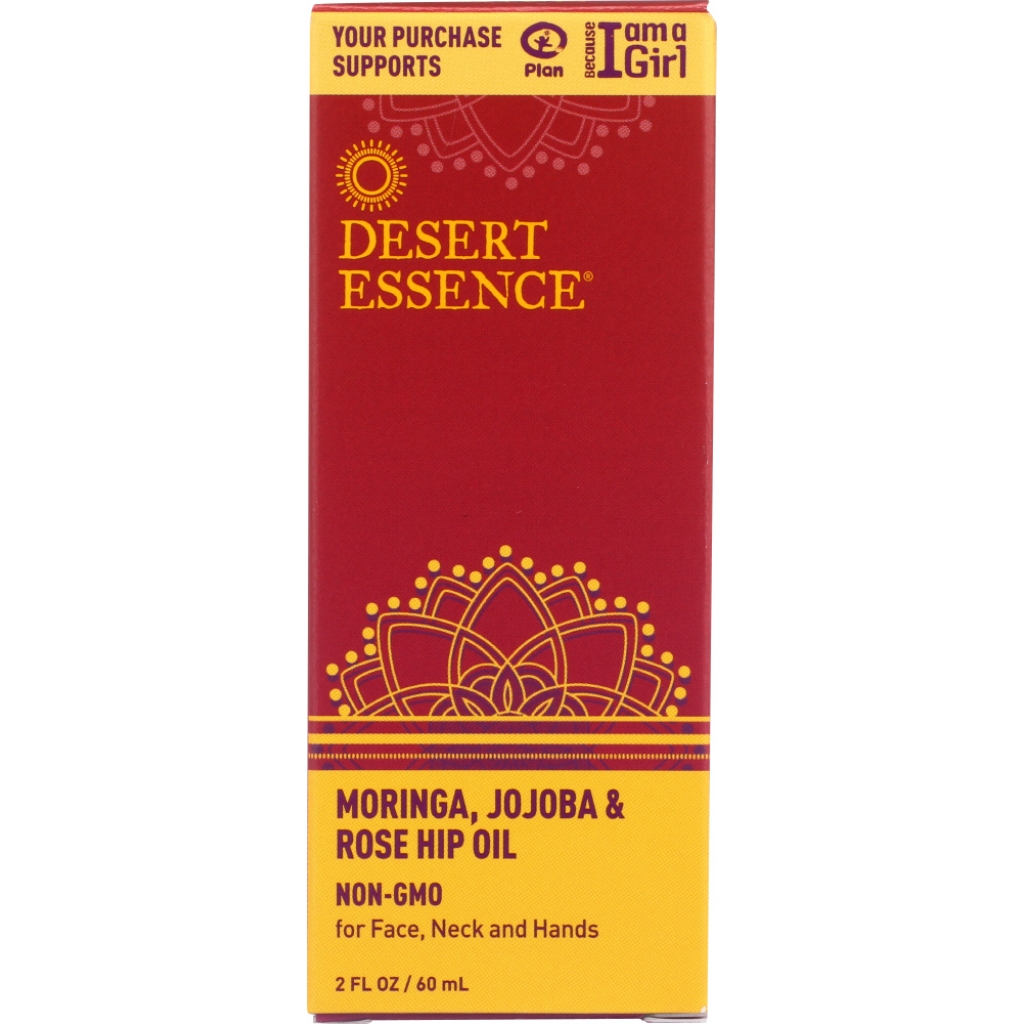 Moringa, Jojoba & Rose Hip Nourishing Oil, 2 fl oz