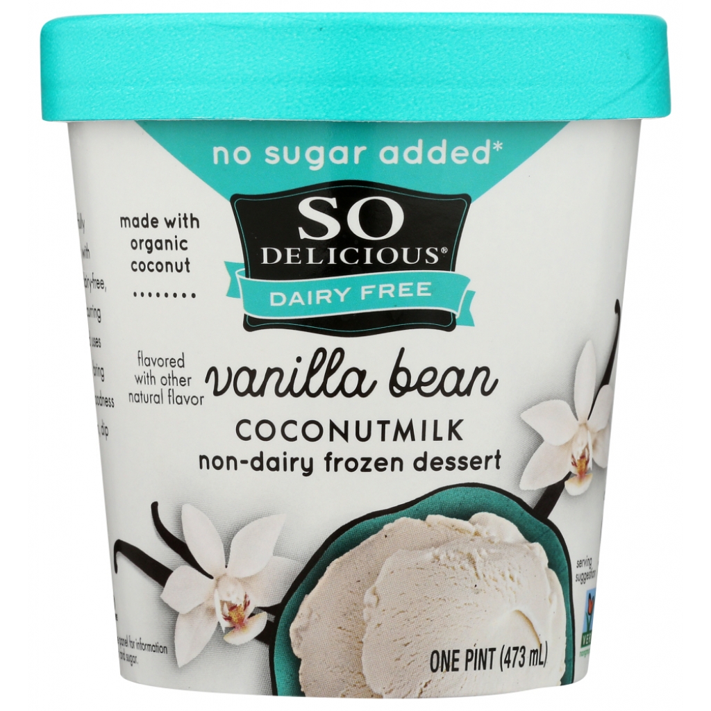 No Sugar Added Vanilla Bean Frozen Dessert - 16 Oz