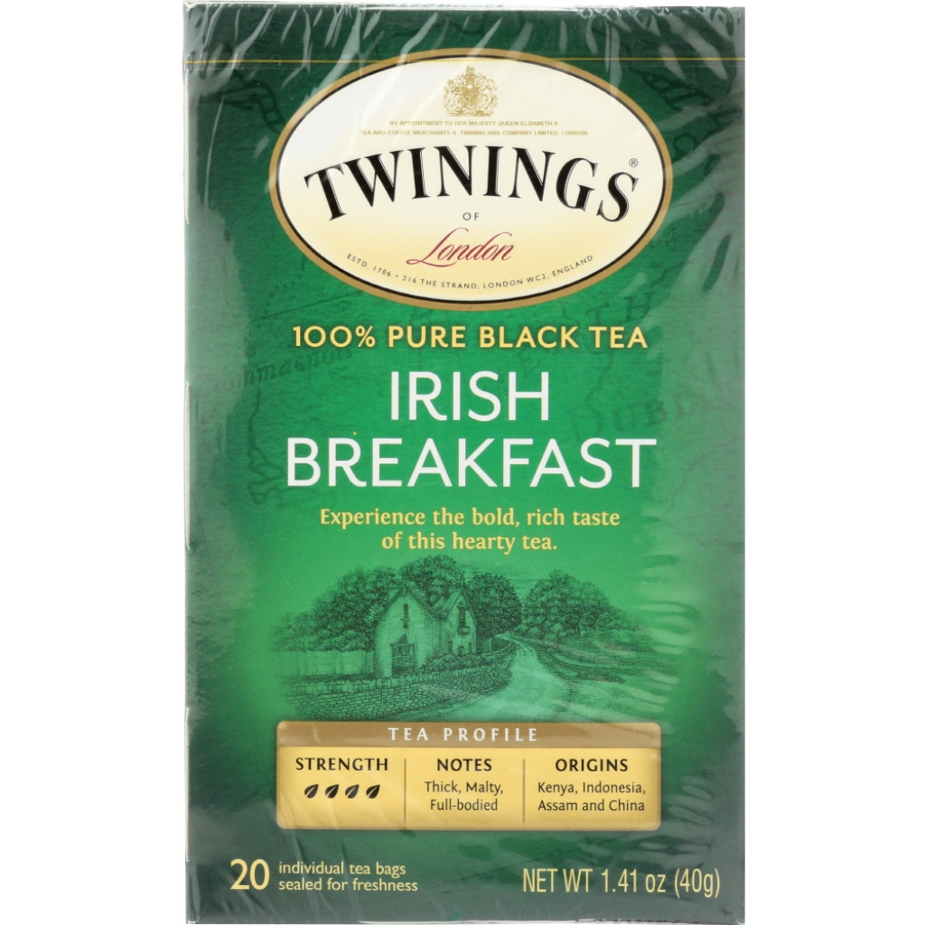 Classics Irish Breakfast Tea - 20 Tea Bags, 1.41 oz