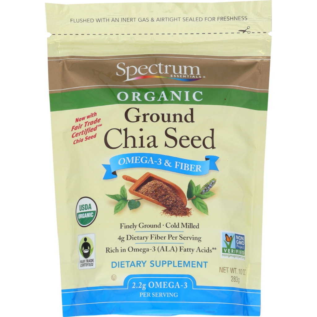 Organic Ground Chia Seed - 10 oz