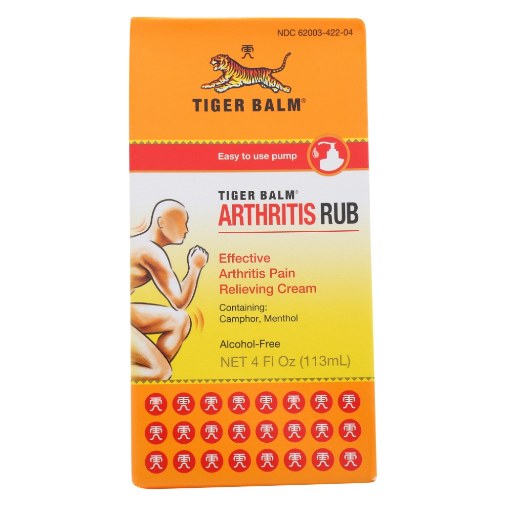 Tiger Balm Arthritis Pain Relief Rub - 4 oz