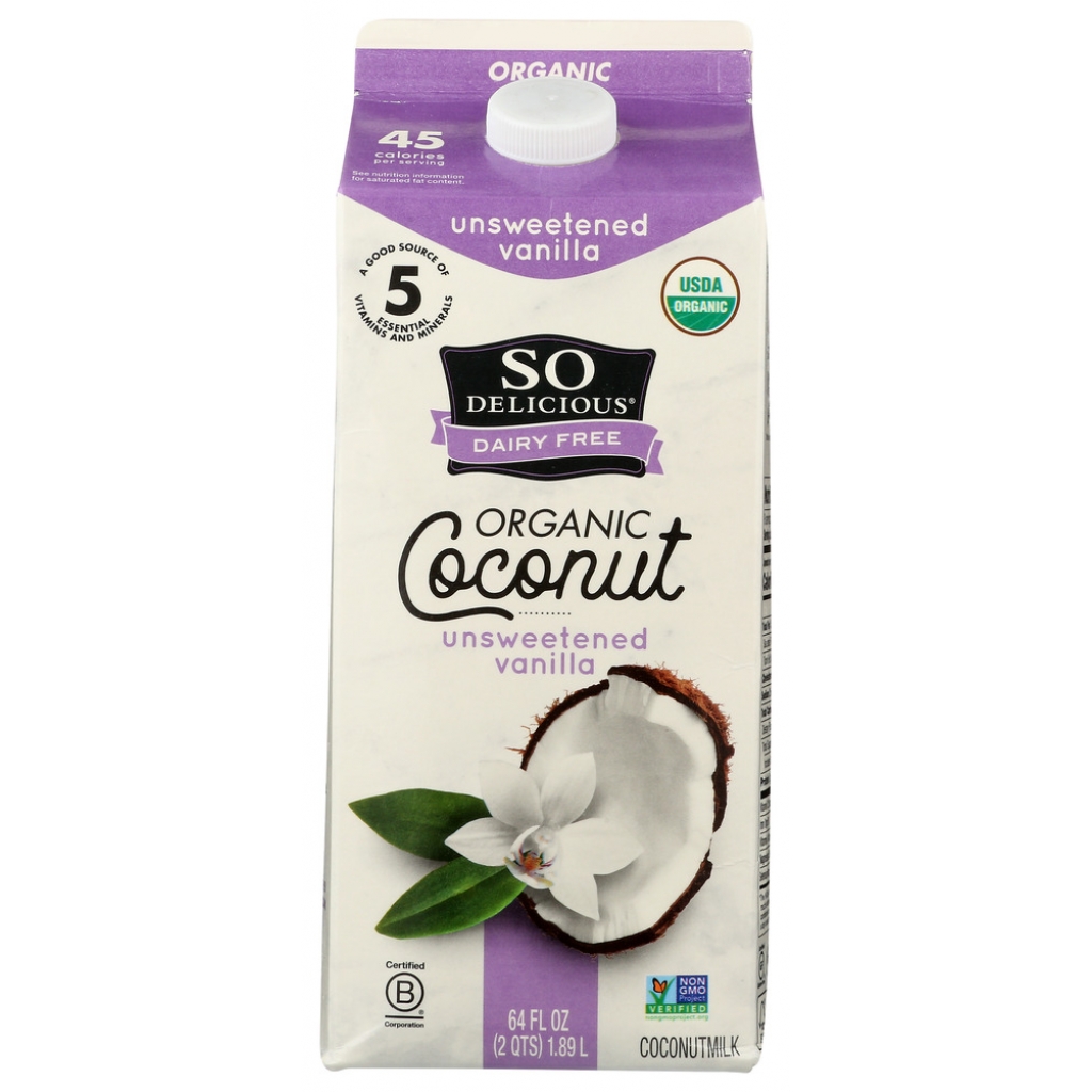 Unsweetened Vanilla Coconut Milk Beverage, 64 fl oz